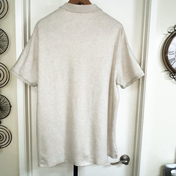 Polo Ralph Lauren Mens Polo Shirt - Cream, Size XXL - Picture 4 of 10